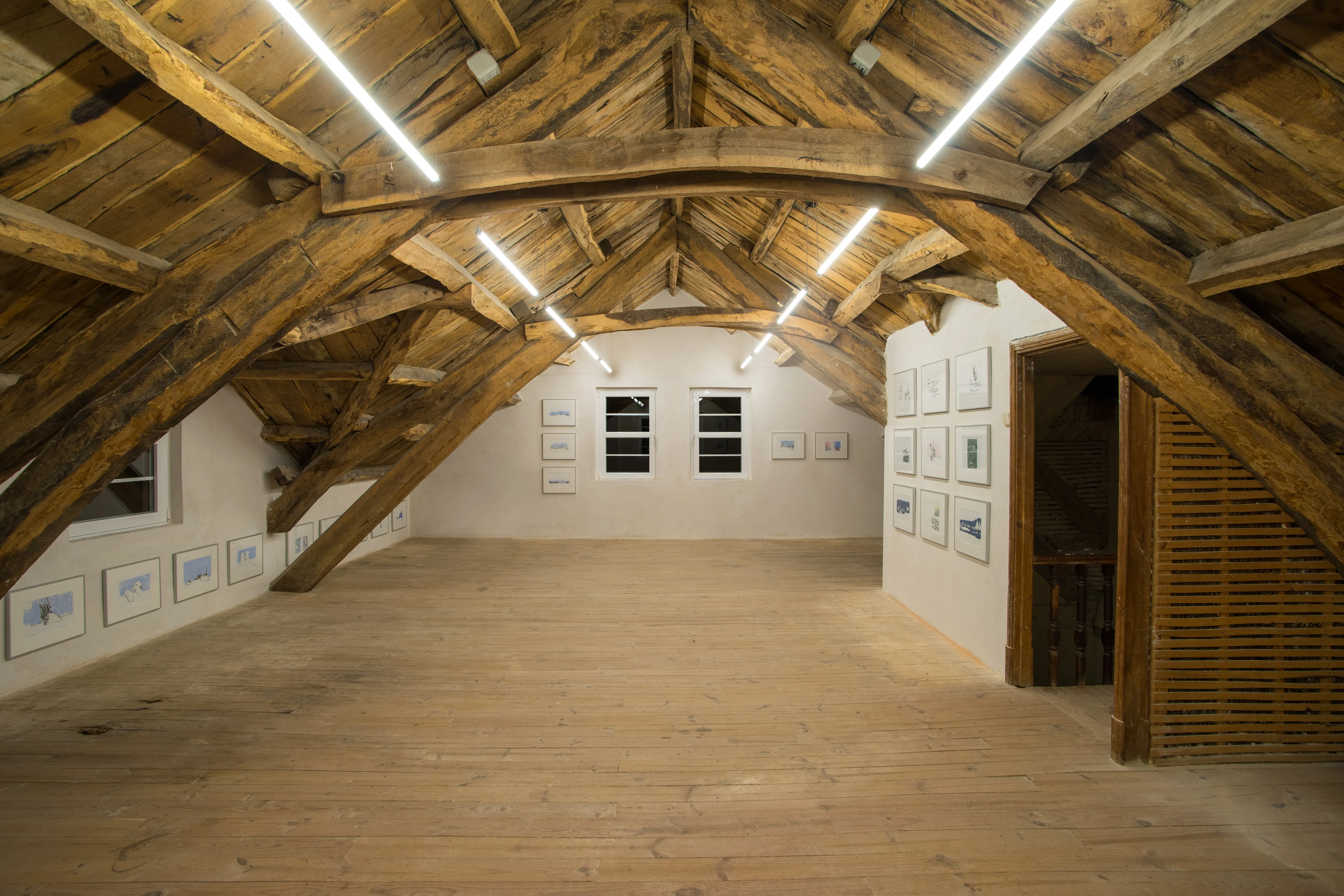 Interior da Casa da galería